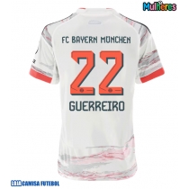 Camisa de Futebol Bayern Munich Raphael Guerreiro #22 Equipamento Secundário Mulheres 2025-26 Manga Curta